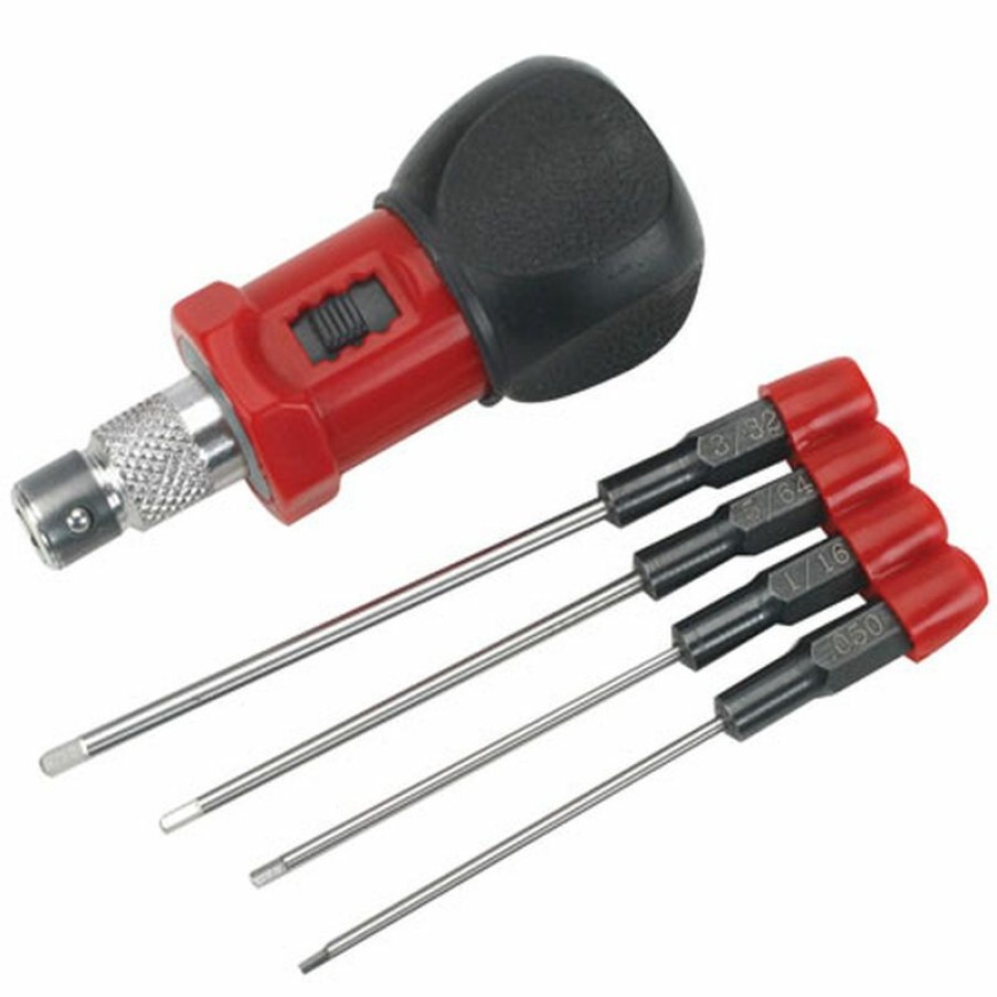 Cars & Trucks * | Dynamite 4-Piece Standard Hex Wrench Set With Handle For Tools