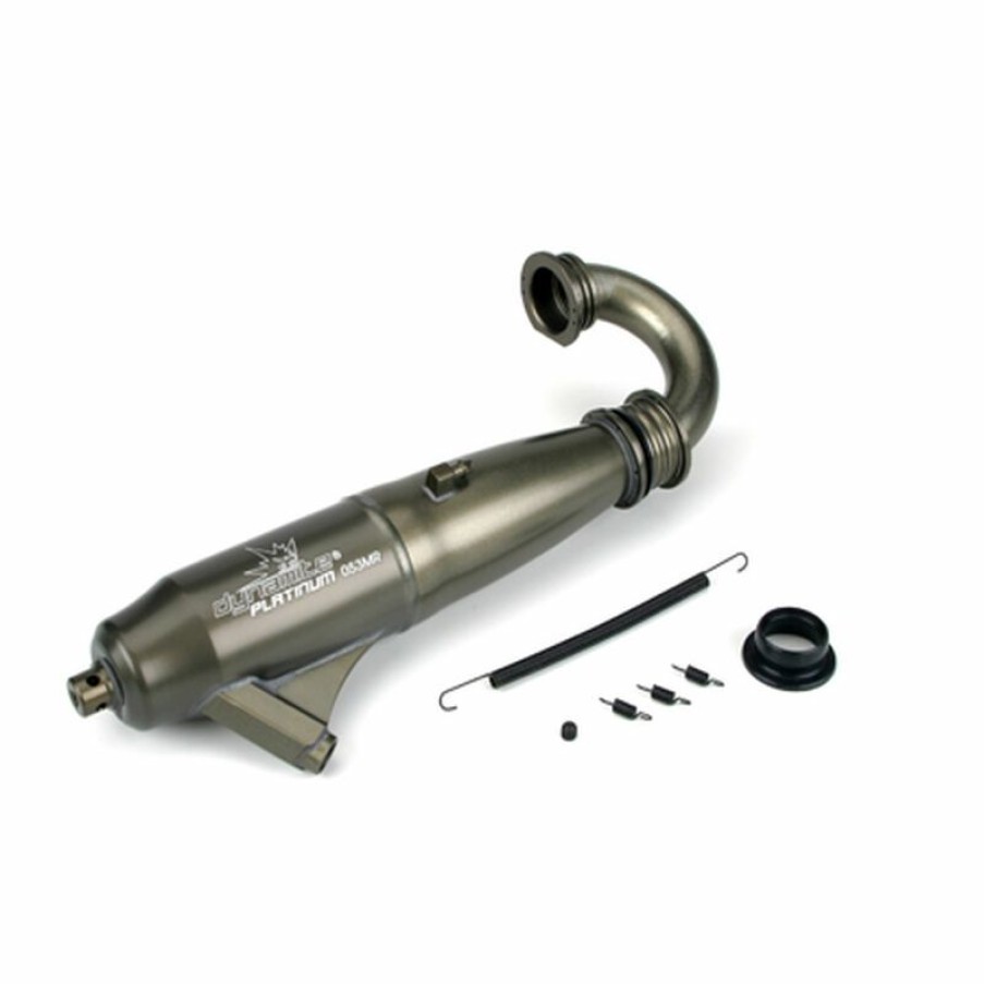 Boats * | Dynamite 1/8 053 Mid-Range Inline Exhaust System: Hard Anodized For Parts