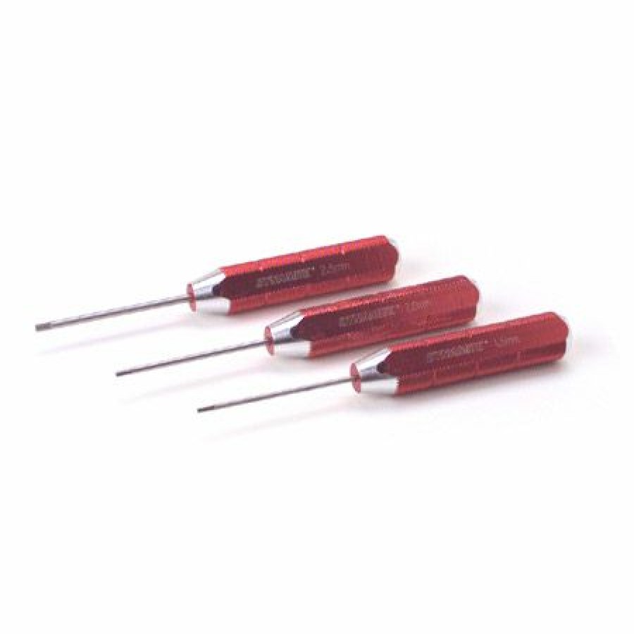 Cars & Trucks * | Dynamite Machined Hex Driver Metric Set, Red For Tools