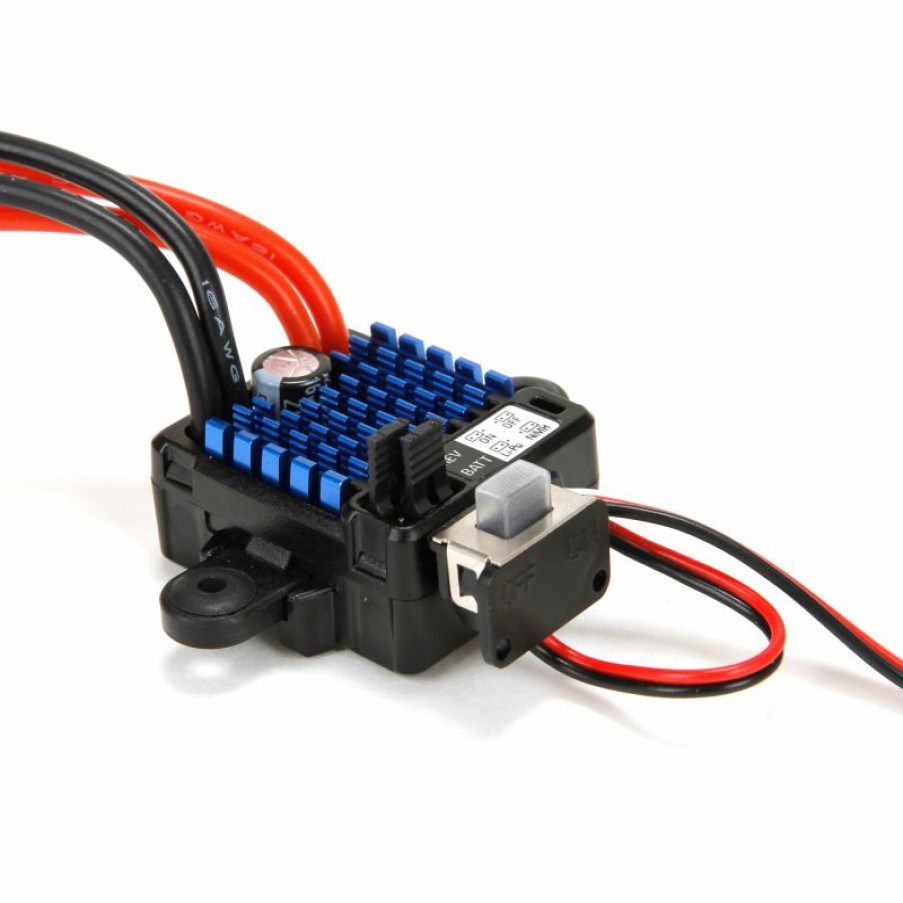 Boats * | Dynamite Wp 60A Brushed Marine Esc For Electronic Speed Controls