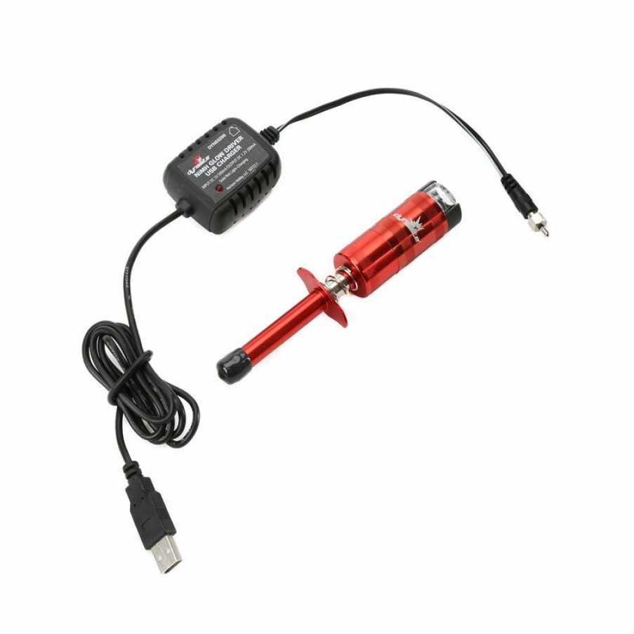 Boats * | Dynamite Metered Nimh Glow Driver With Usb Charger For Pit Equipment