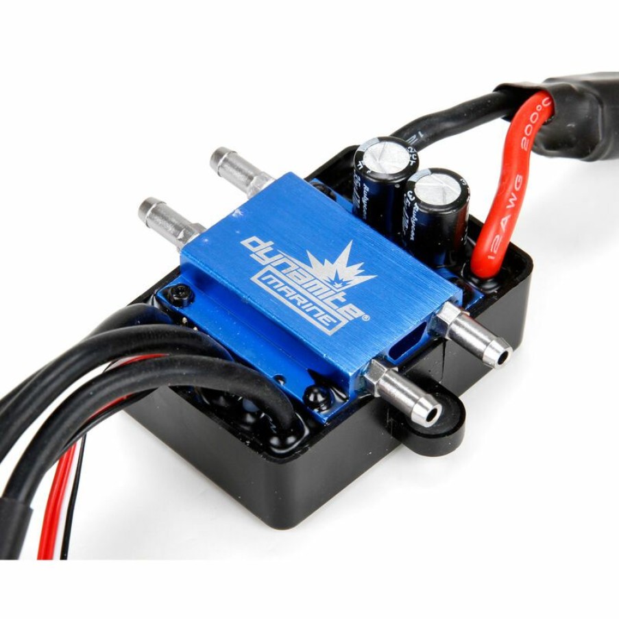 Boats * | Dynamite 120A Bl Marine Esc 2-6S Single Connector For Electronic Speed Controls