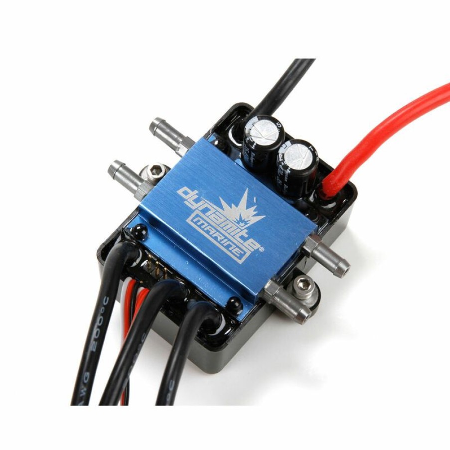 Boats * | Dynamite 120A Bl Marine Esc 2-6S Dual Connector For Electronic Speed Controls