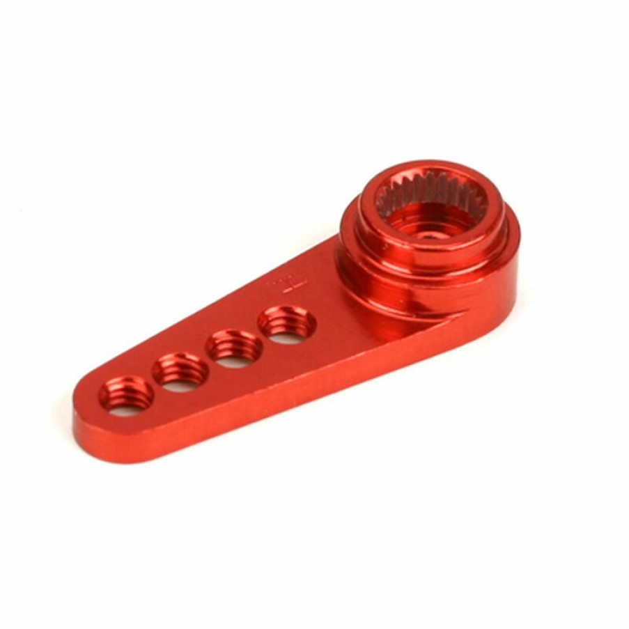 Radios * | Dynamite 1/2 Machined Aluminum 24T Servo Arm, Red For Servo Parts & Accessories