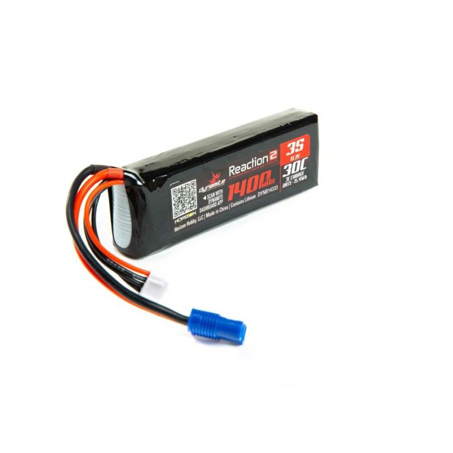 Boats * | Dynamite 11.1V 1400Mah 3S 30C Reaction 2.0 Lipo Battery: Ec3 For Batteries