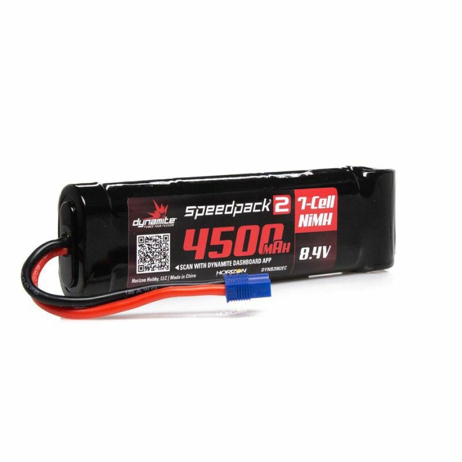 Boats * | Dynamite 8.4V 4500Mah 7-Cell Speedpack2 Flat Nimh Battery: Ec3 For Batteries