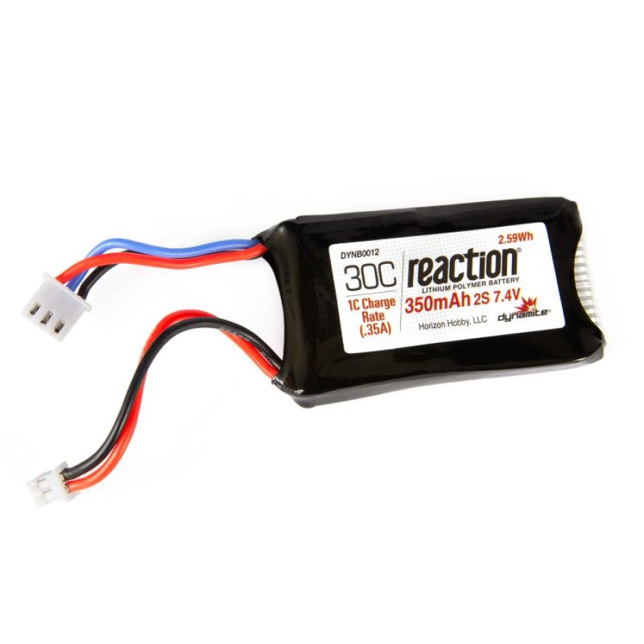 Boats * | Dynamite 7.4V 350Mah 2S Lipo Battery: Ph 2.0 For Batteries