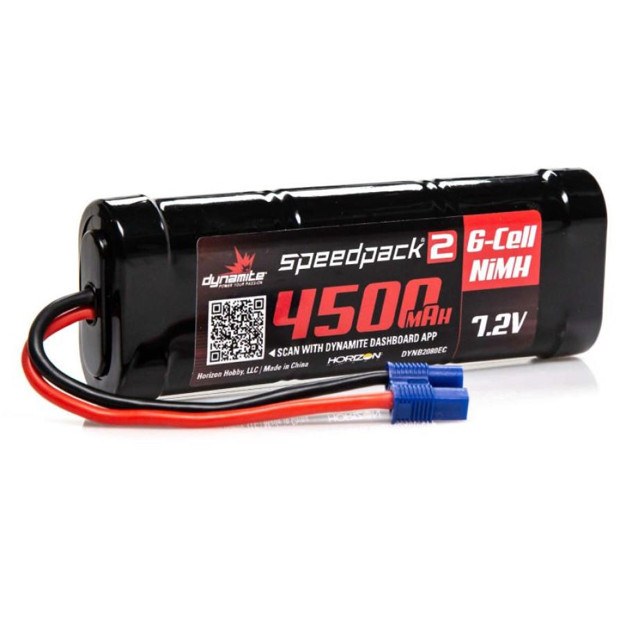 Boats * | Dynamite 7.2V 4500Mah 6-Cell Speedpack2 Flat Nimh Battery: Ec3 For Batteries