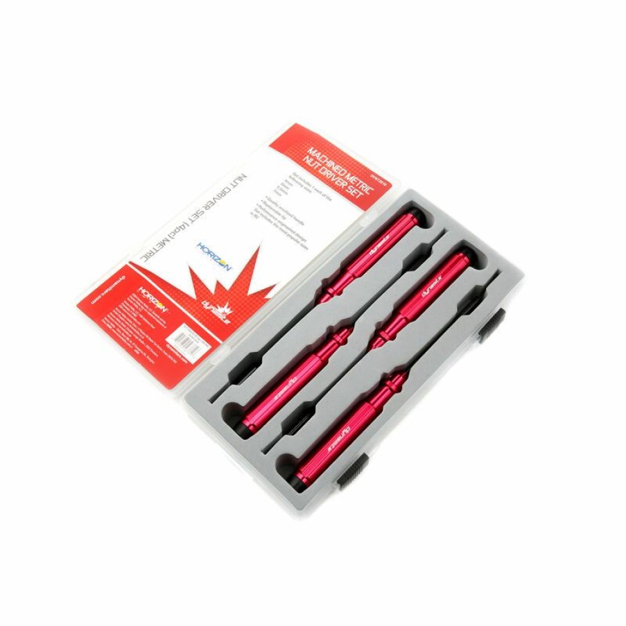 Cars & Trucks * | Dynamite Machined Nut Driver Set (4 Pc), Metric For Tools