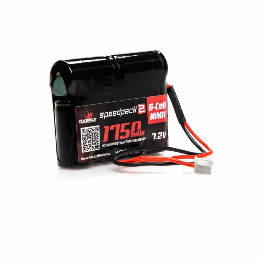 Boats * | Dynamite 7.2V 1750Mah 6-Cell Speedpack2 Mini-T Nimh Battery: Xh-1S (Losi Mini Plug) For Batteries