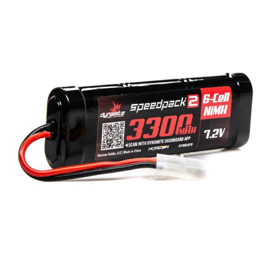 Boats * | Dynamite Speedpack2 7.2V 3300Mah 6C Nimh, Flat Tamiya For Batteries