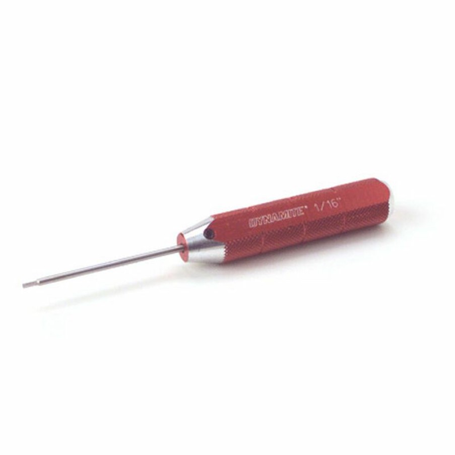 Cars & Trucks * | Dynamite Machined Hex Driver, Red: 1/16 For Tools