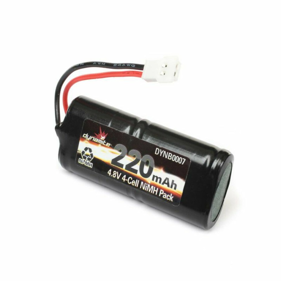 Boats * | Dynamite 4.8V 220Mah Micro Sct, Rally, Truggy Nimh Battery: Molex For Batteries