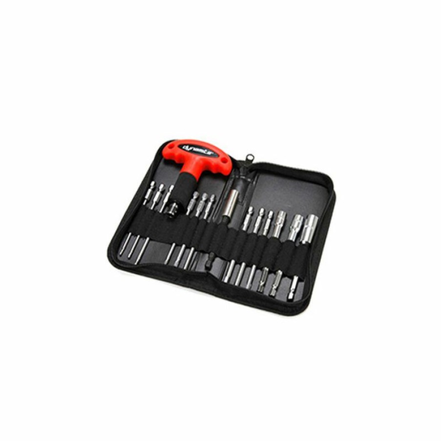 Cars & Trucks * | Dynamite Deluxe 1/4 Large Scale Tool Set With Handle: 100/110Mm For Tools