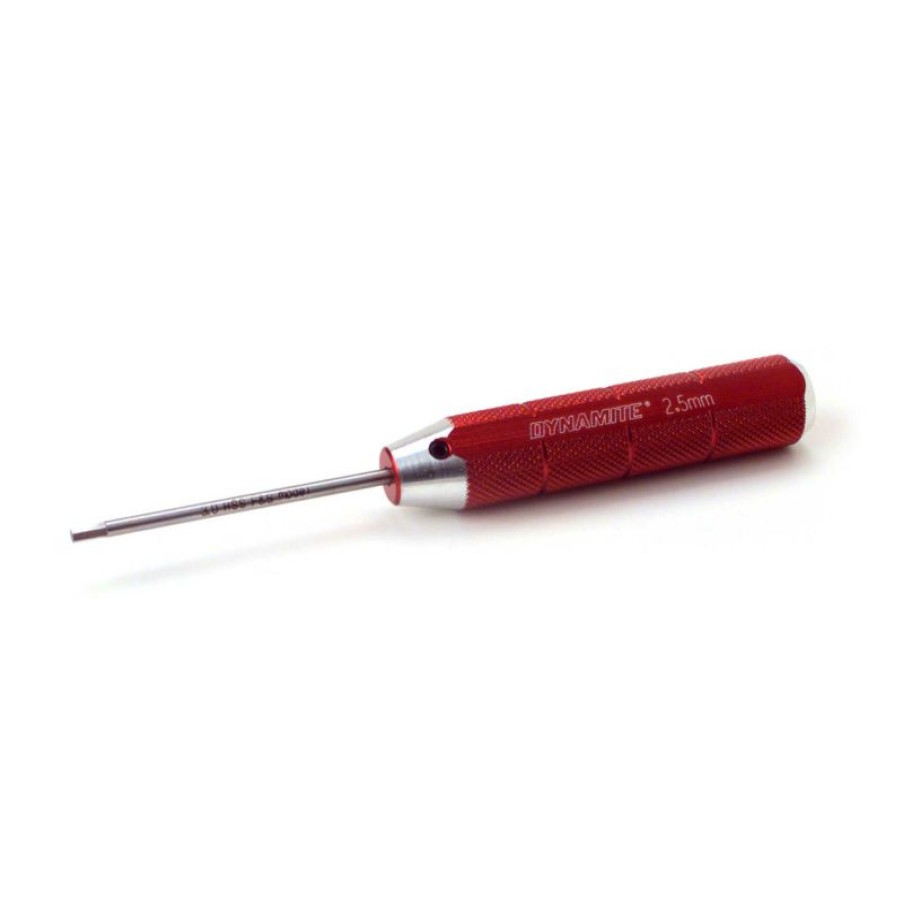 Cars & Trucks * | Dynamite Machined Hex Driver, Red: 2.5Mm For Tools